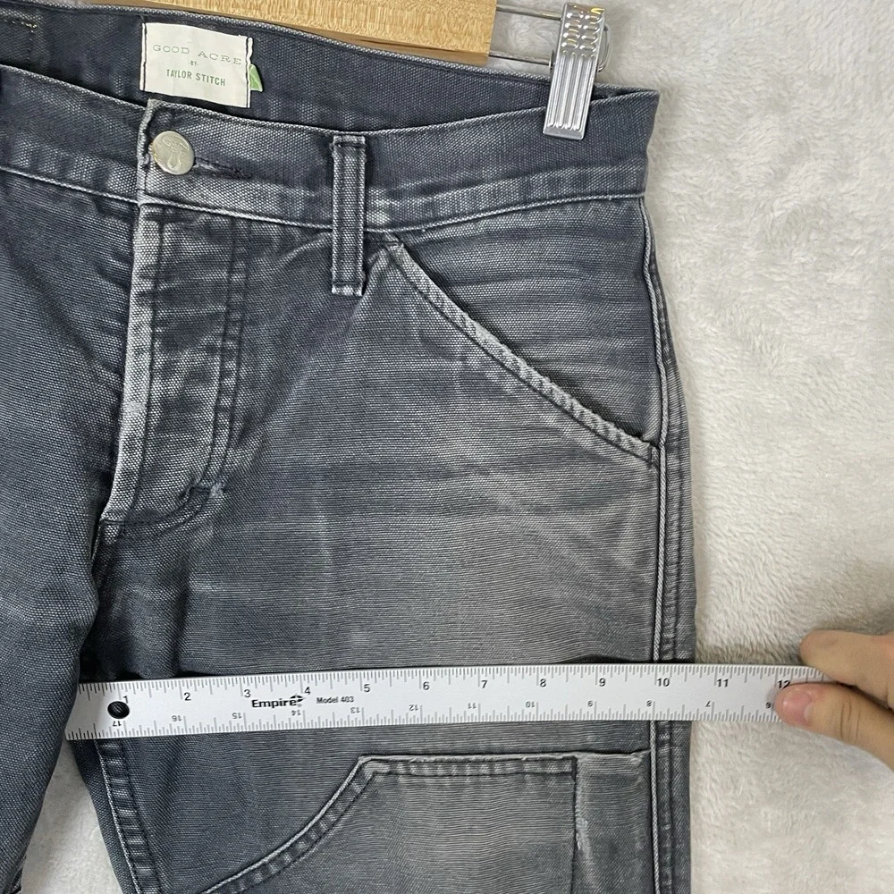 Good Acre Taylor Stitch Double Knee Canvas Workwear Pant Men's Size 28 (30x29)